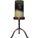 Copper Small 6 Inch Pillar Stand